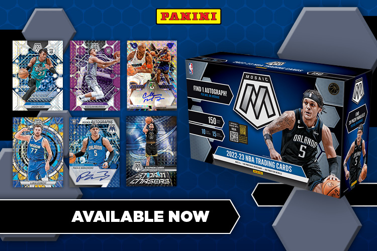 2022-23 Panini Mosaic NBA Trading Card Box (Hobby) - App - Available Now