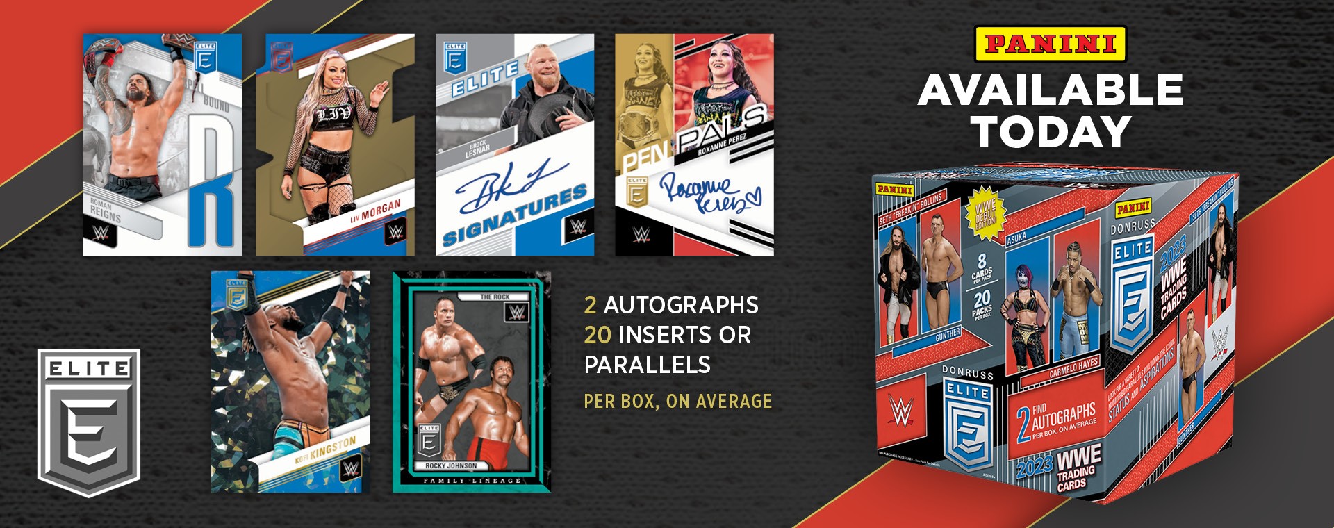 2023 WWE Donruss Elite (Hobby) - Web - Available Now