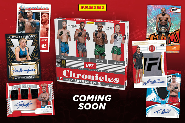 2023 Panini Chronicles UFC Trading Card Box (Hobby) - App - Coming Soon 