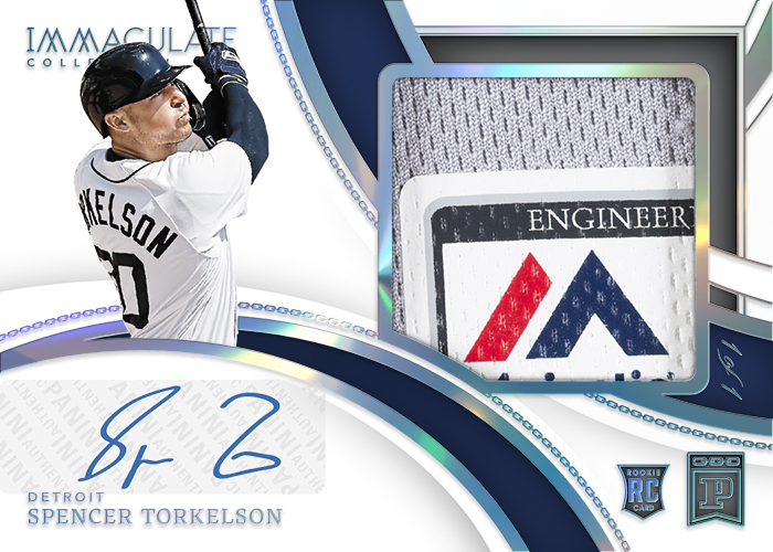 2022 Panini Immaculate Blockchain Spencer Torkelson 1/1 Baseball Patch  Autograph