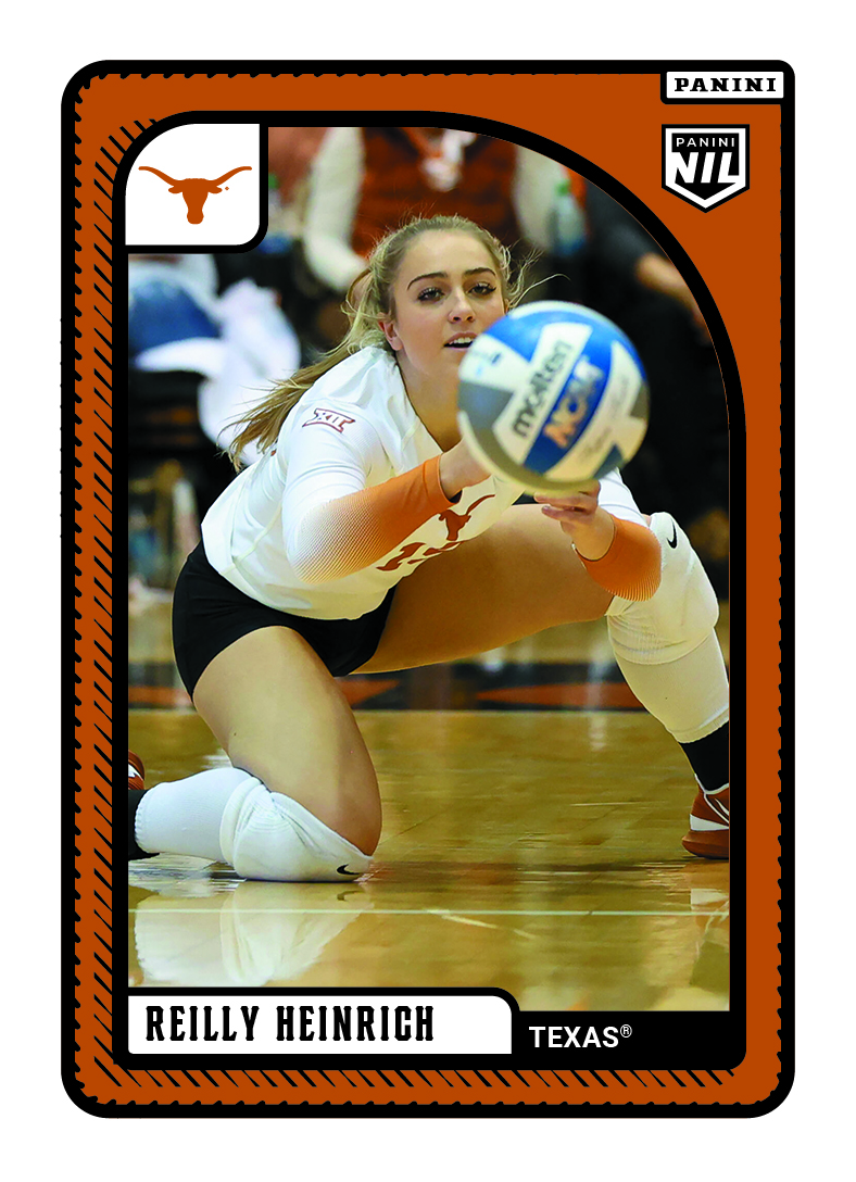 Reilly Heinrich 2024 University of Texas Volleyball 6 Base Card 10