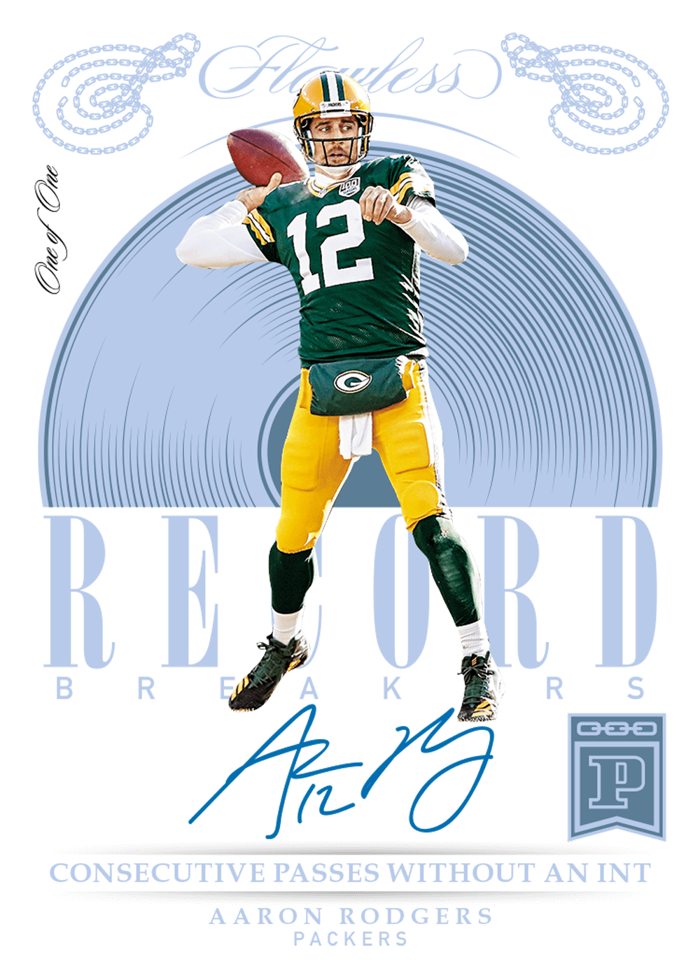 Aaron rodgers 2025 platinum jersey