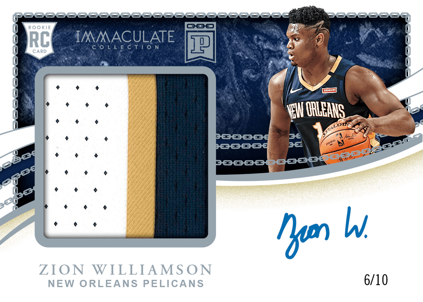 2019 Immaculate Collection Immaculate Players Collection Jersey
