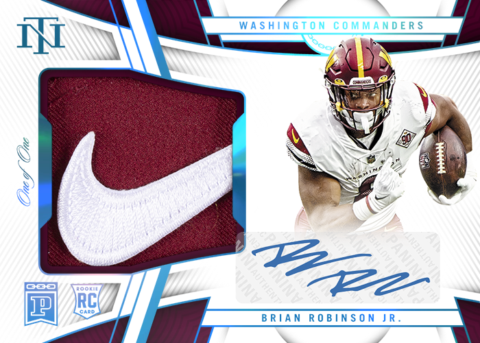 Brian Robinson Jr. Washington Commanders Autographed 2022