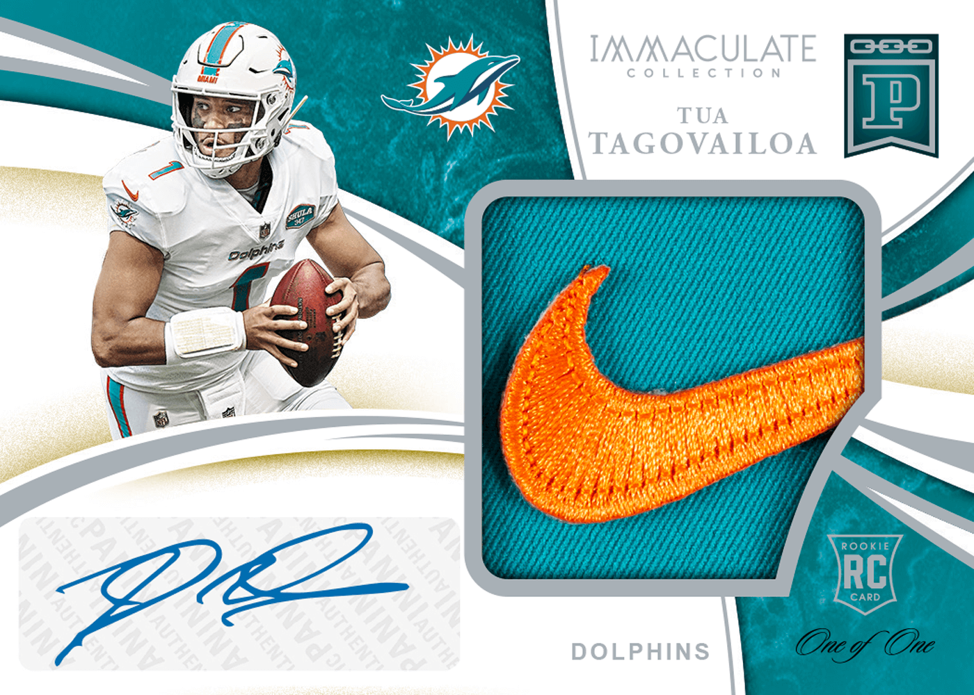 Lids Tua Tagovailoa Miami Dolphins Fanatics Authentic Autographed 16'' x  20'' Player Introduction Photograph