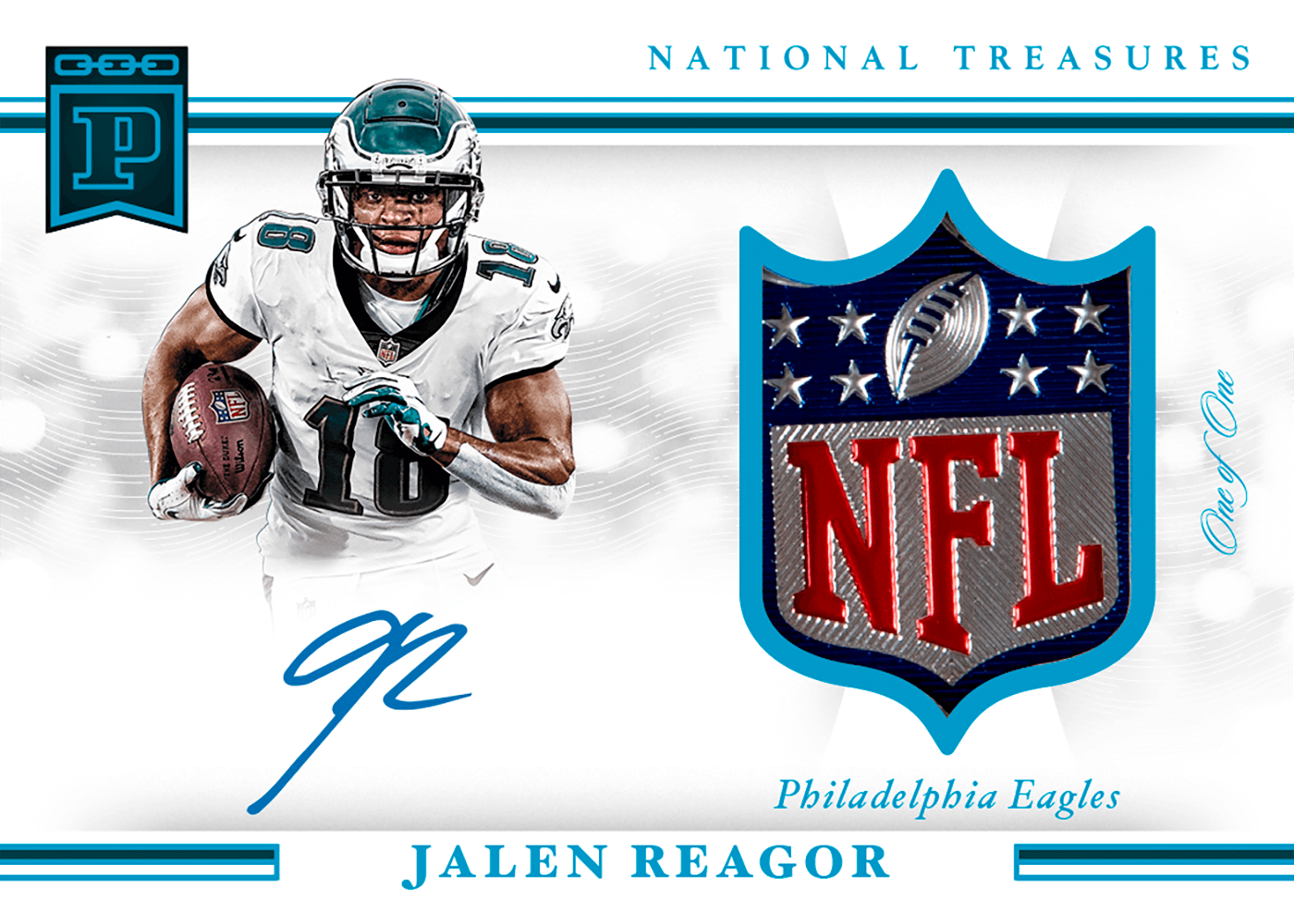 : Jalen Reagor 2020 Panini Absolute Rookie Force Relic Jersey #15  NM-MT MEM Eagles Football NFL : Collectibles & Fine Art