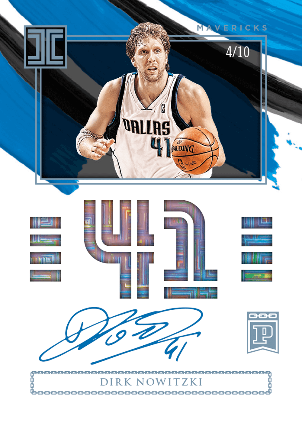 2020 Panini Impeccable Basketball - BC Impeccable Jersey Number 