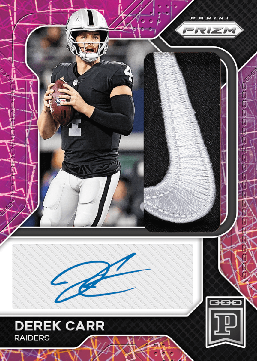 Official NFL Derek Carr Collectibles, Derek Carr Autographed