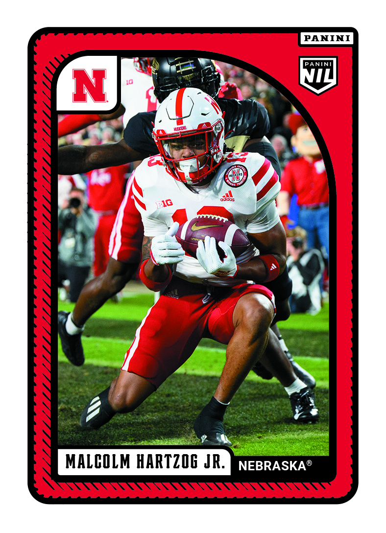 Malcolm Hartzog Jr. - 2024 University of Nebraska Football #55 - Base Card