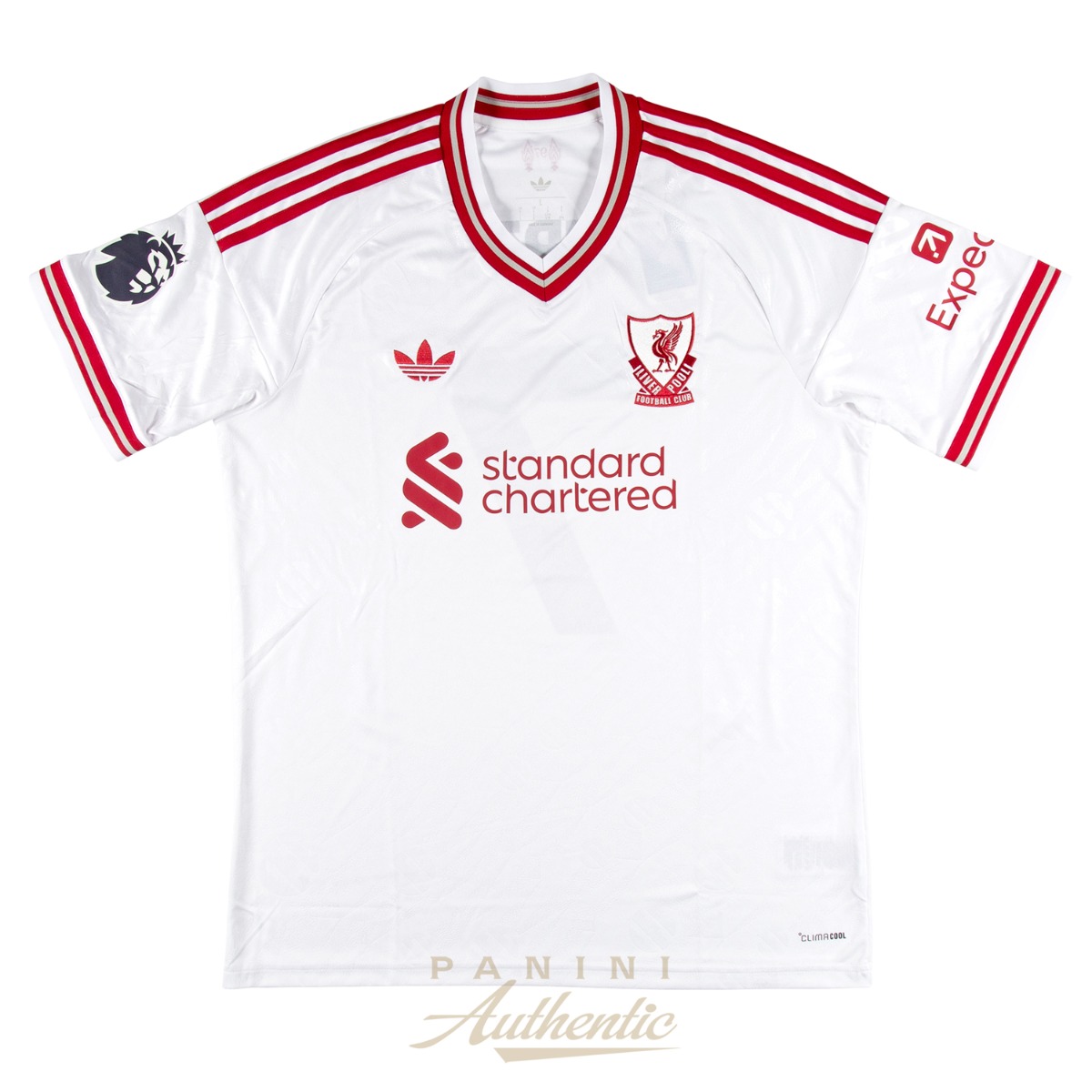 Product image 3 for - Florian Wirtz Autographed 2026-27 Liverpool FC White Replica Away Jersey ~Open Edition Ite