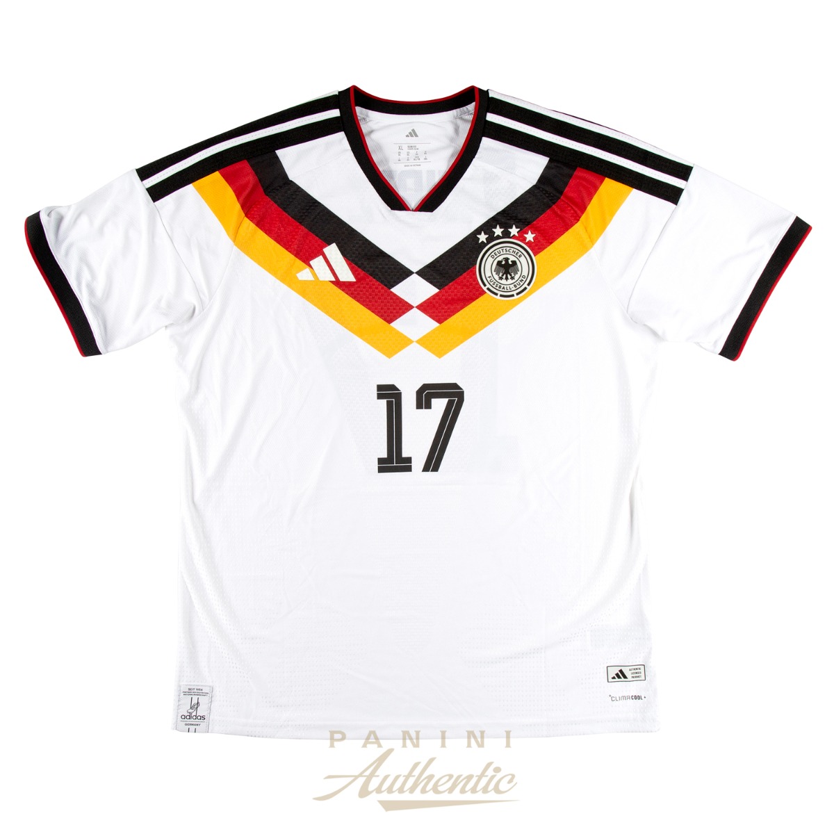 Product image 3 for - Florian Wirtz Autographed 2026 Germany National Team Home Authentic White Jersey ~Open Edi