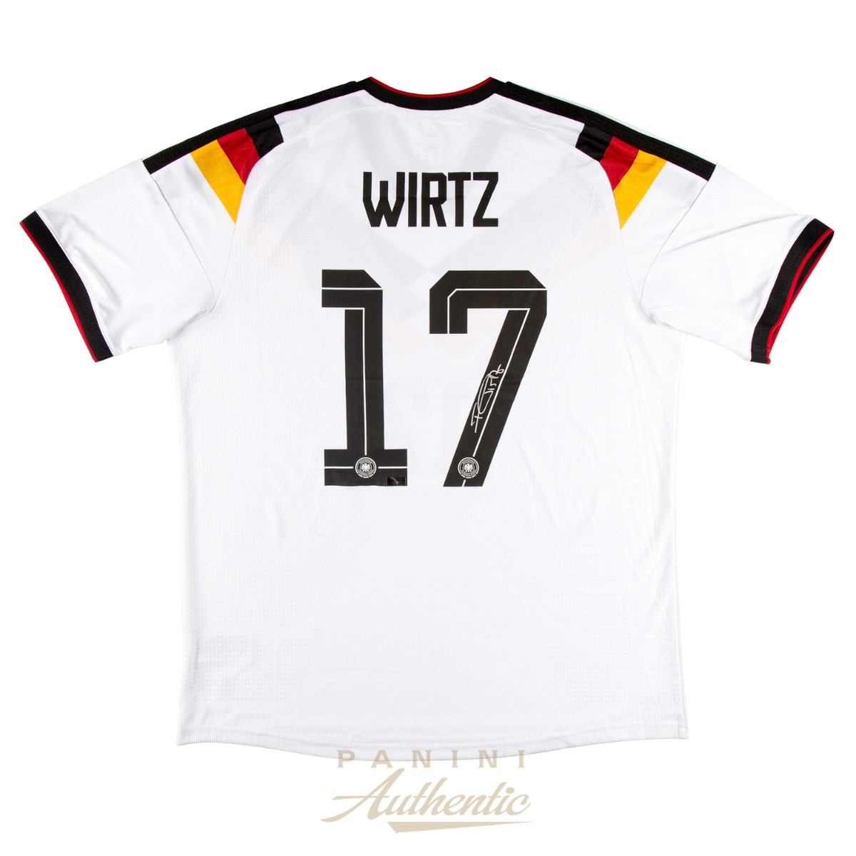 Product image 1 for - Florian Wirtz Autographed 2026 Germany National Team Home Authentic White Jersey ~Open Edi
