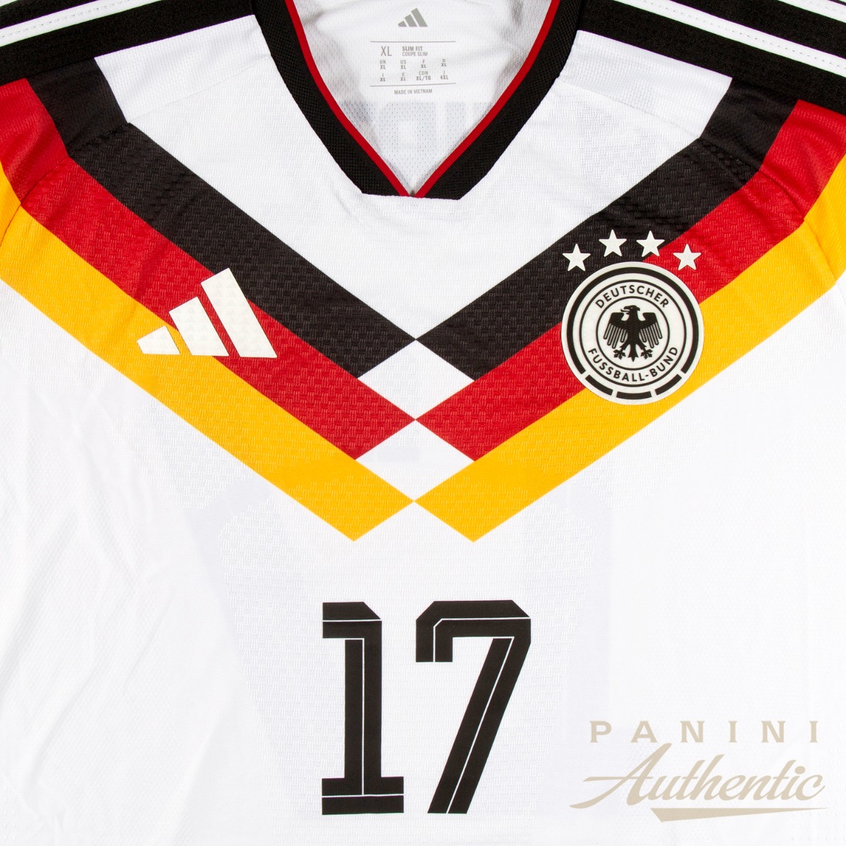 Product image 4 for - Florian Wirtz Autographed 2026 Germany National Team Home Authentic White Jersey ~Open Edi