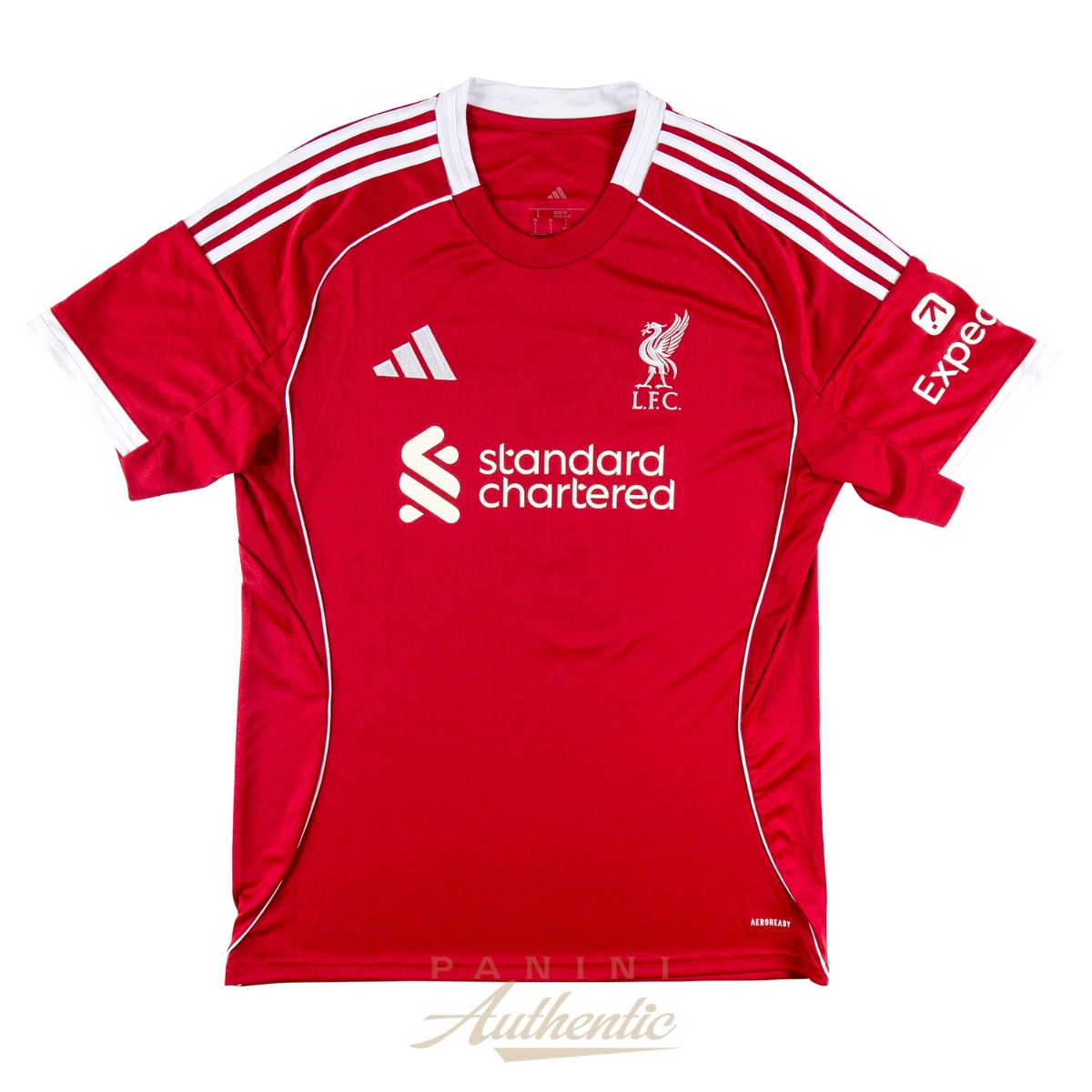 Product image 3 for - Florian Wirtz Autographed 2025-26 Liverpool FC Home Replica Jersey ~Open Edition Item~