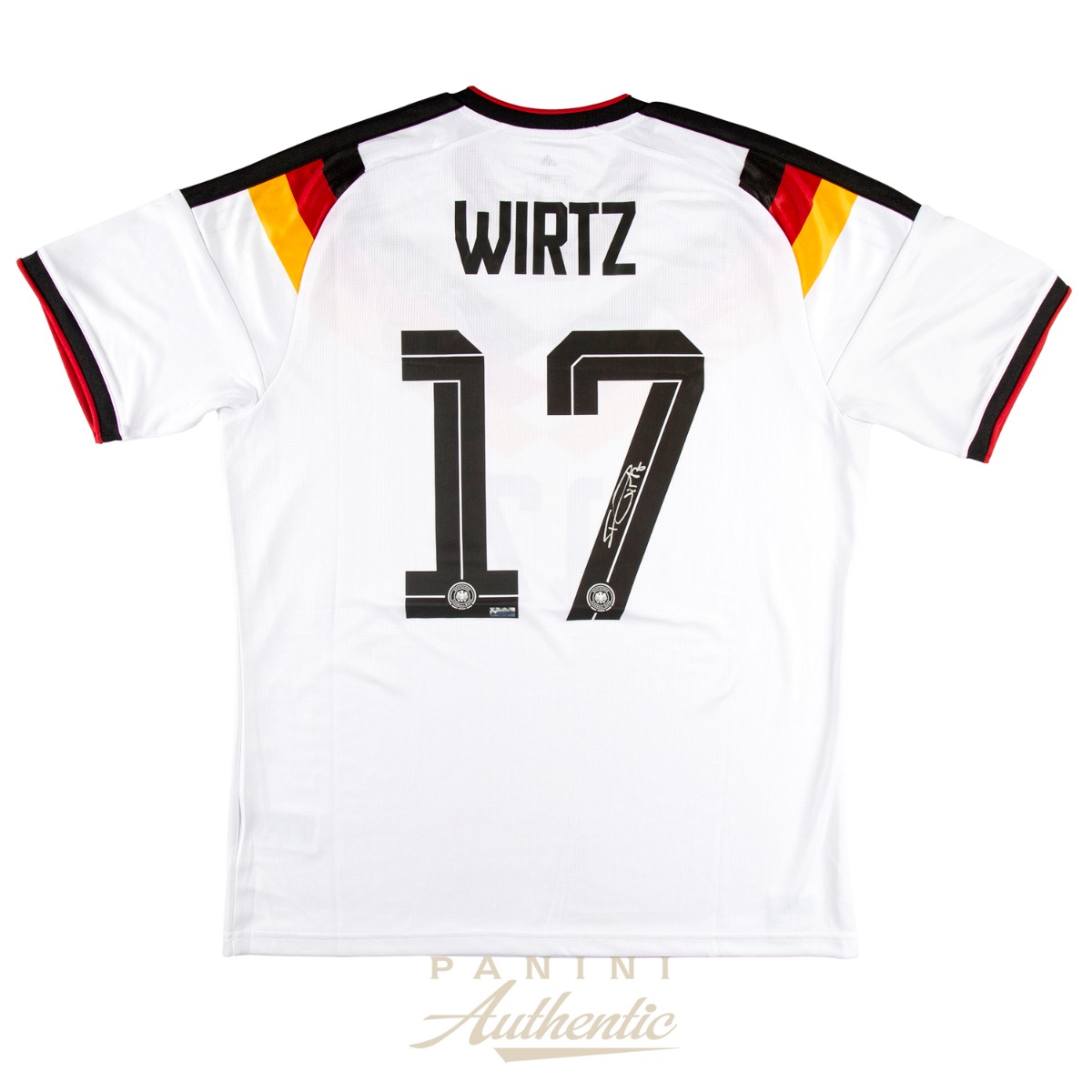 Product image 1 for - Florian Wirtz Autographed 2026 Germany National Team Home Replica Jersey ~Open Edition Ite