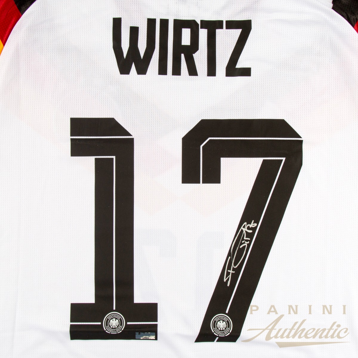 Product image 2 for - Florian Wirtz Autographed 2026 Germany National Team Home Replica Jersey ~Open Edition Ite