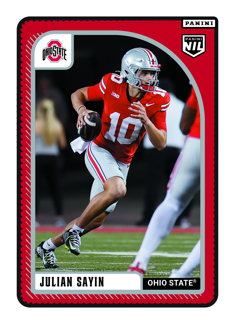 Product image for -Julian Sayin - 2024 The Ohio State University Football #100 - Base Card