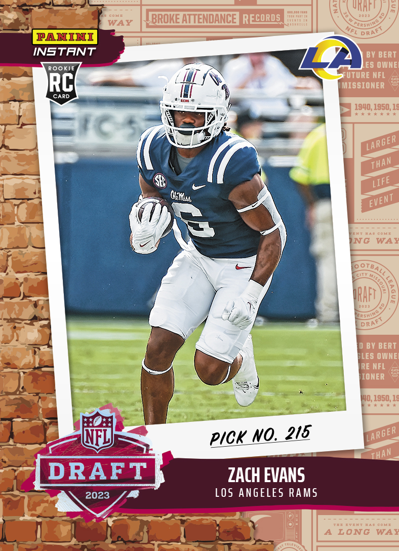 Product image for -Zach Evans - 2023 NFL Ins