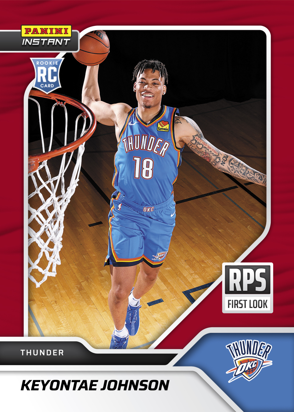 売り切れ必至！ Johnson Keyontae - #42 LOOK FIRST RPS INSTANT NBA 2023-24 その他