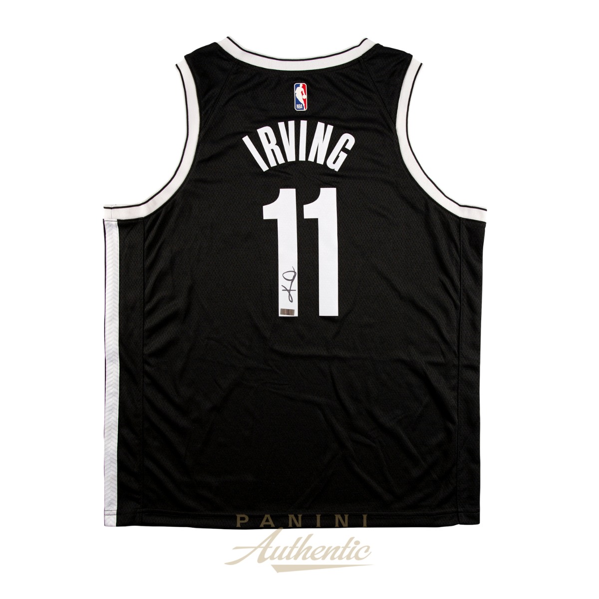 Kyrie Irving Autographed Black Brooklyn Nets Nike Swingman Jersey ~Open  Edition Item~