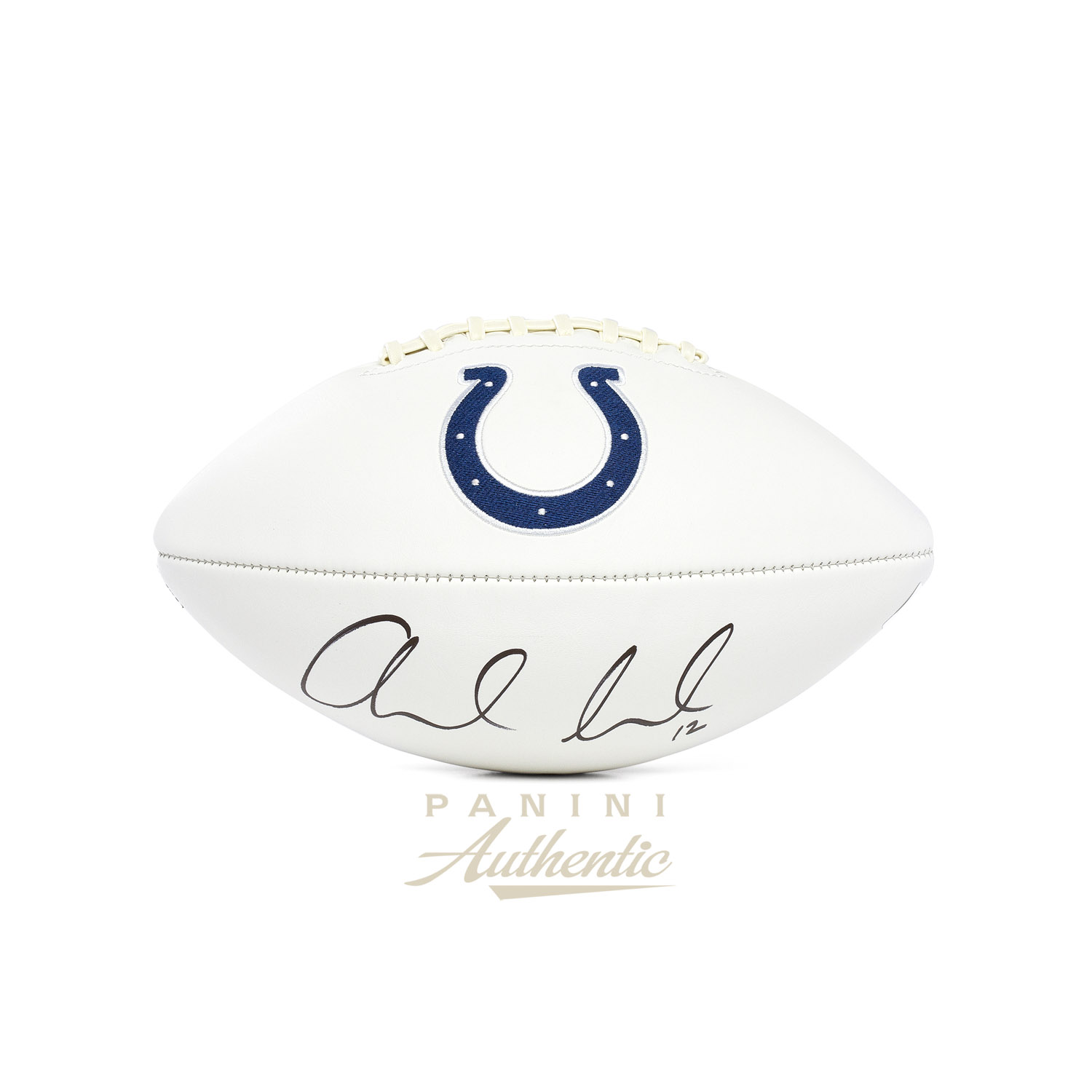 Andrew Luck Indianapolis Colts Panini Authentic Autographed White