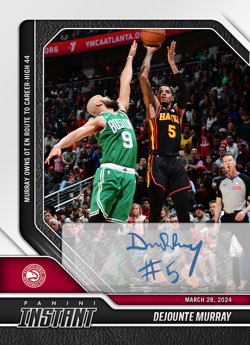 2021-22 Panini Illusions KING of CARDS DeJounte Murray #21 Spurs Hawks |  eBay