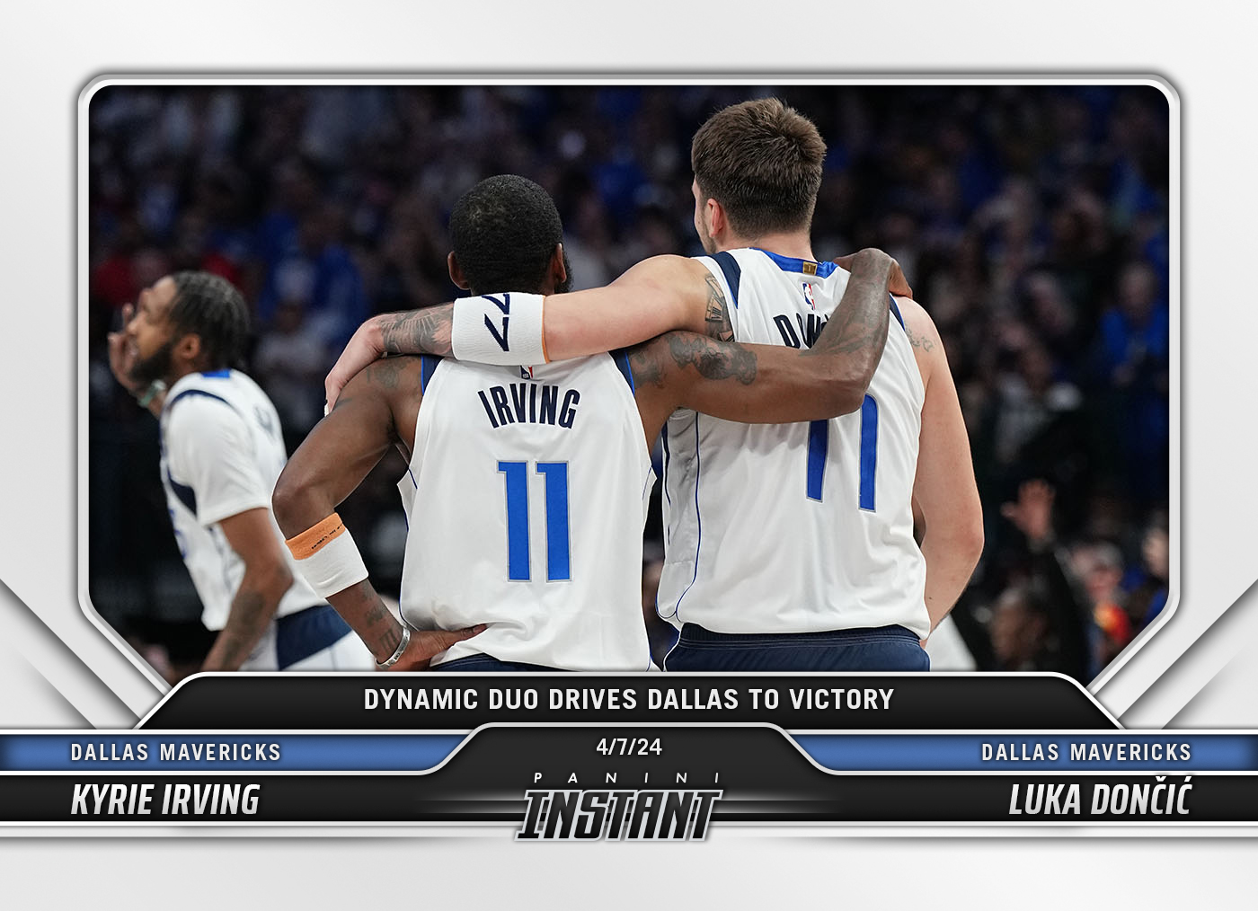 Kyrie Irving/Luka Doncic - 2023-24 Panini Instant NBA #486 - Base 