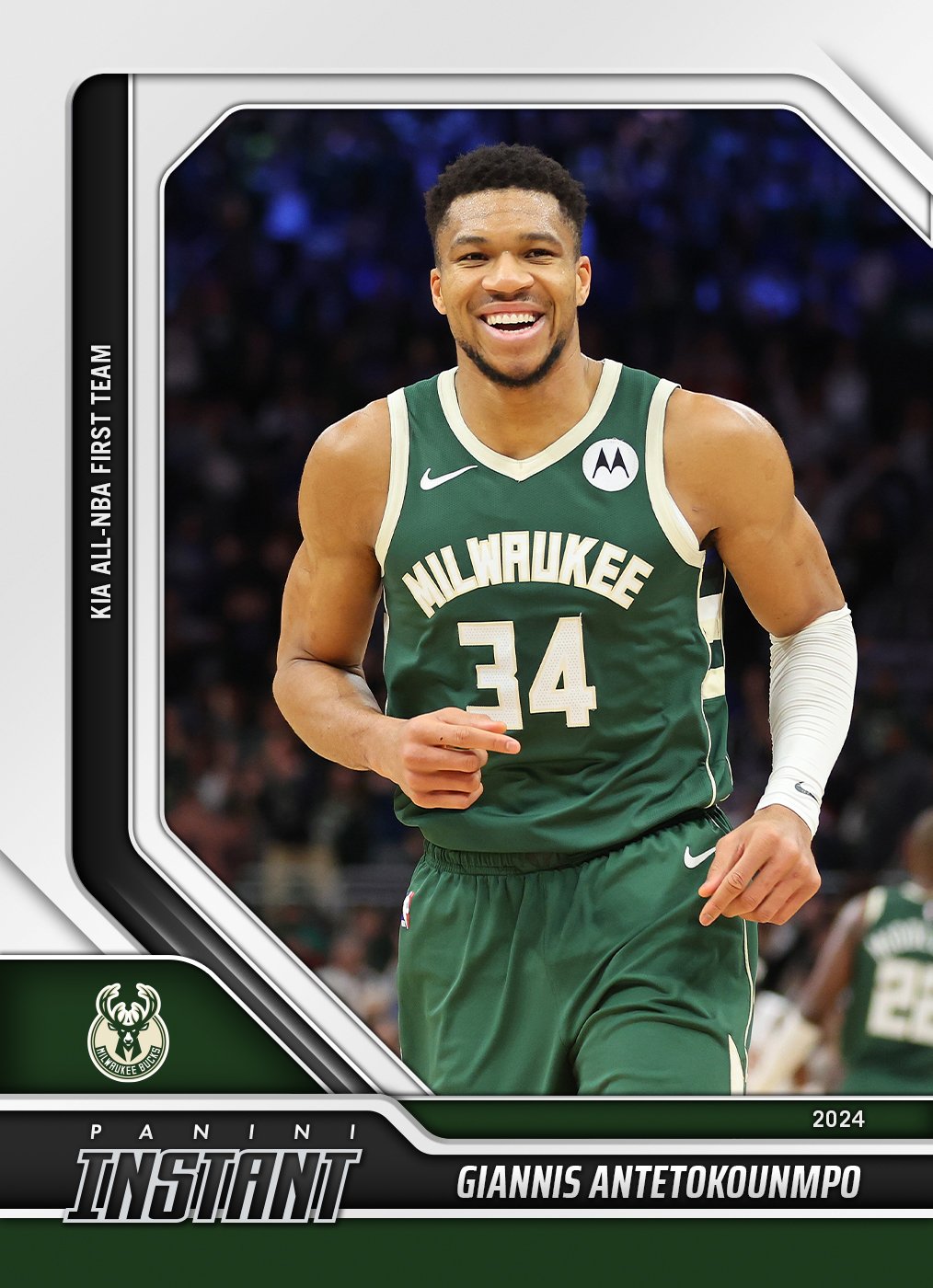 Giannis Antetokounmpo - 2023-24 Panini Instant NBA #586 - Base