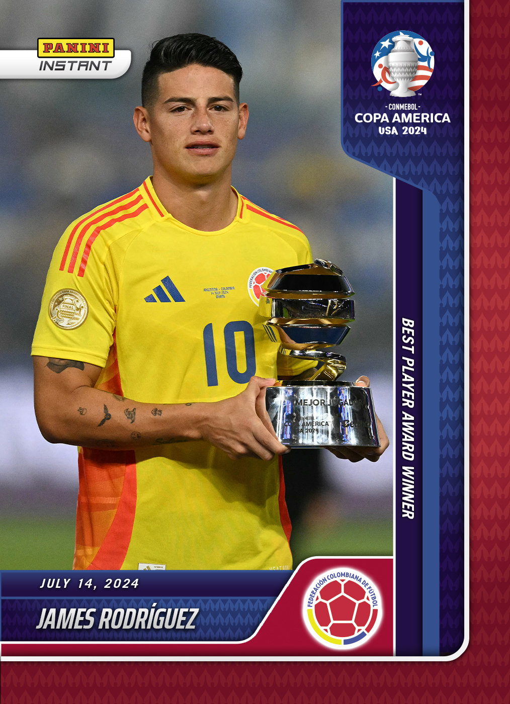 Product image for -James Rodriguez - Panini 