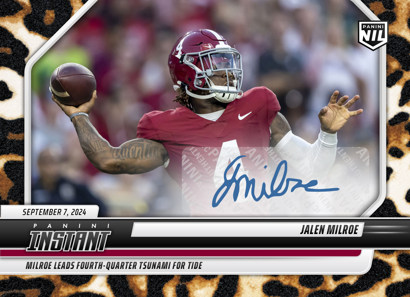 Detailed Image of Jalen Milroe - 2024 