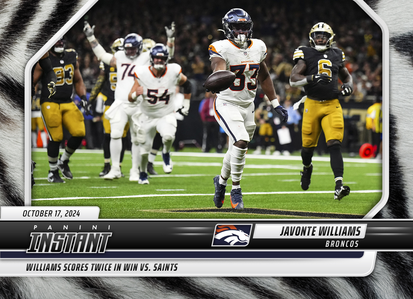 Detailed Image of Javonte Williams - 2
