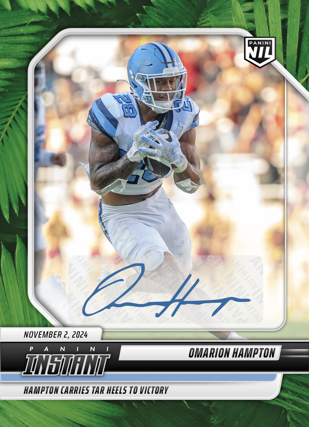 Detailed Image of Omarion Hampton - 20