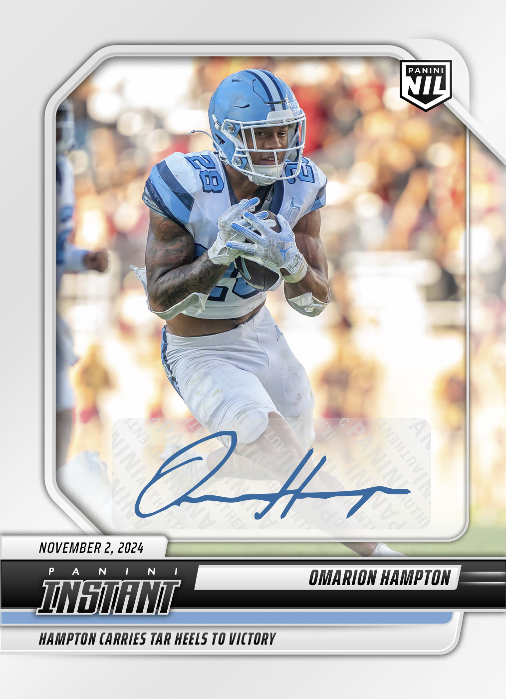 Detailed Image of Omarion Hampton - 20