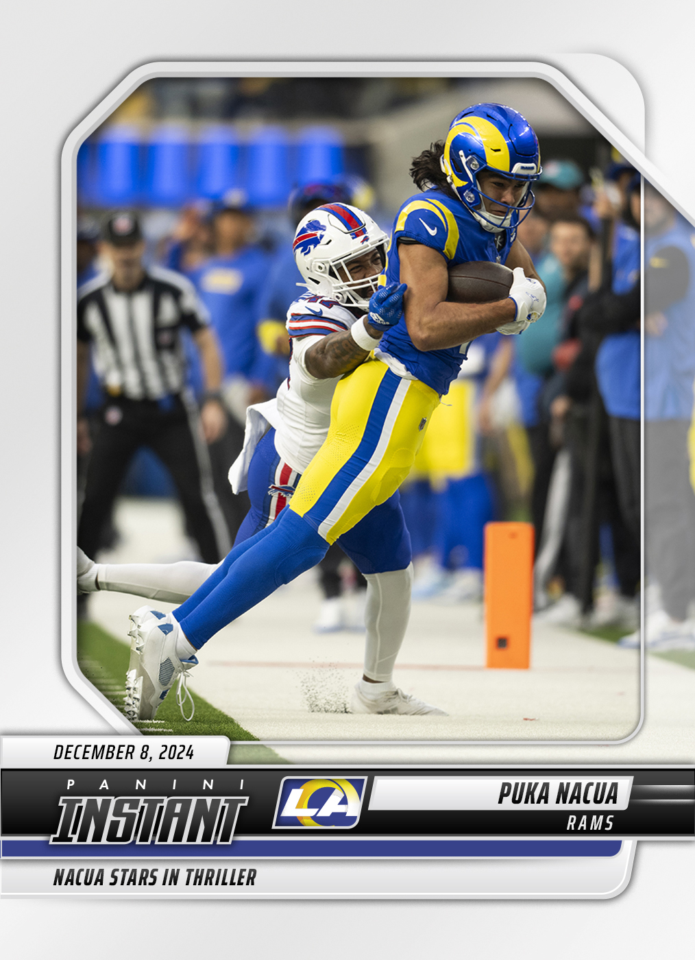 Puka Nacua 2024 Panini Instant NFL 199 Base