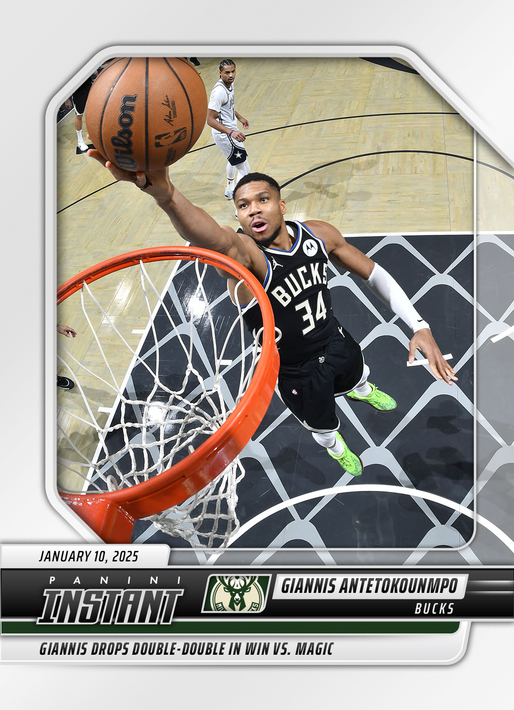 Giannis Antetokounmpo - 2024-25 Panini Instant NBA #248 - Base Card 25-pack