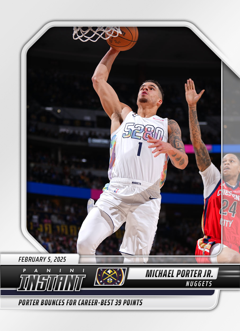 2020-21 Panini Select Signature Selections - Michael Porter JR. Auto #  SIS-MPJ