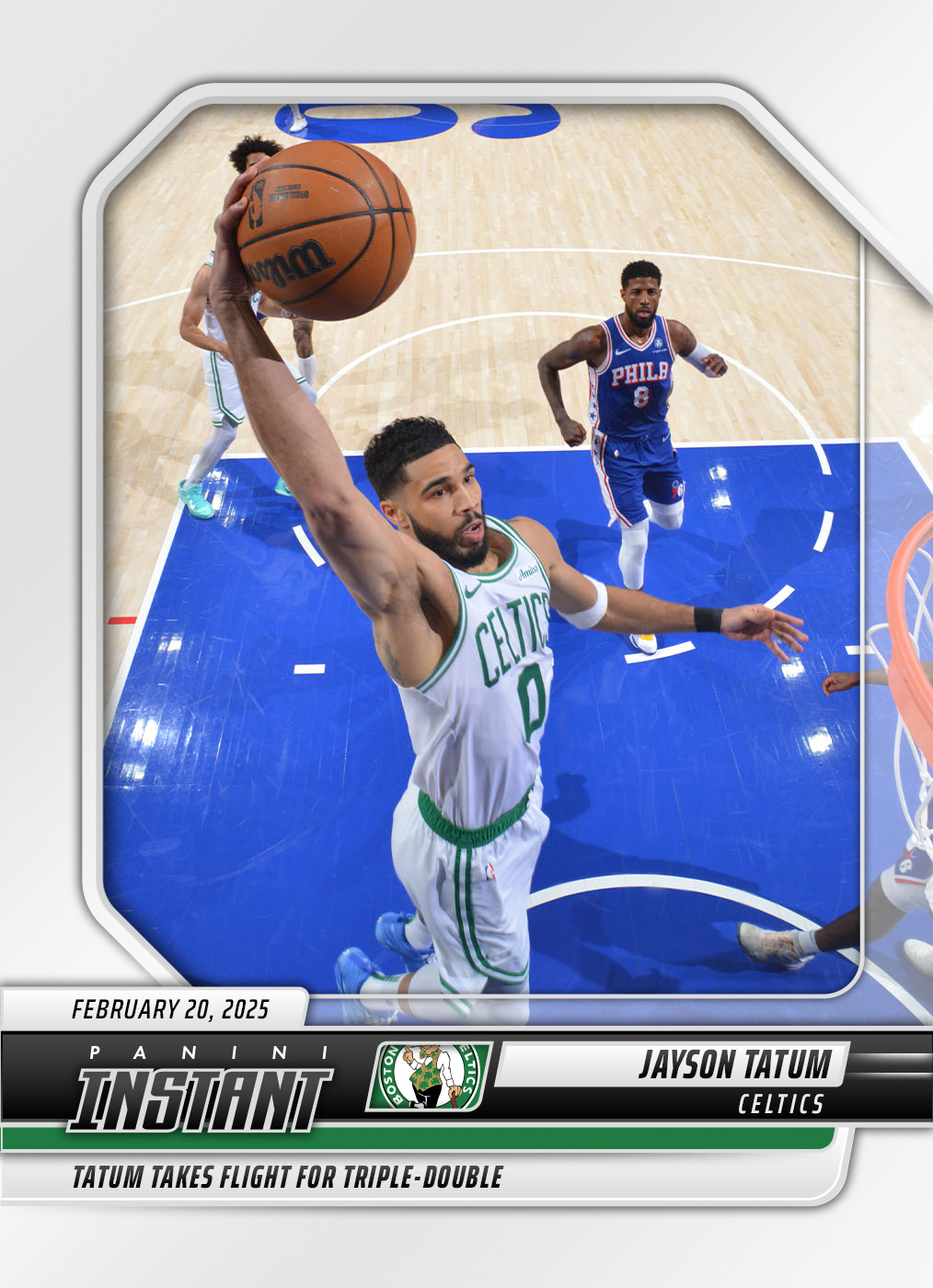 JAYSON TATUM 2023-24 Panini NBA Hoops Road To The Finals 2nd