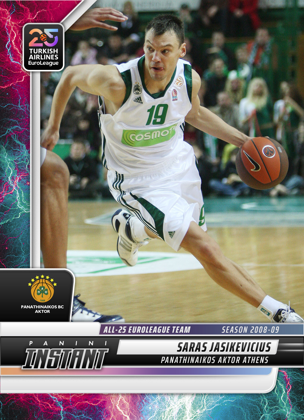 Detailed Image of Saras Jasikevicius -