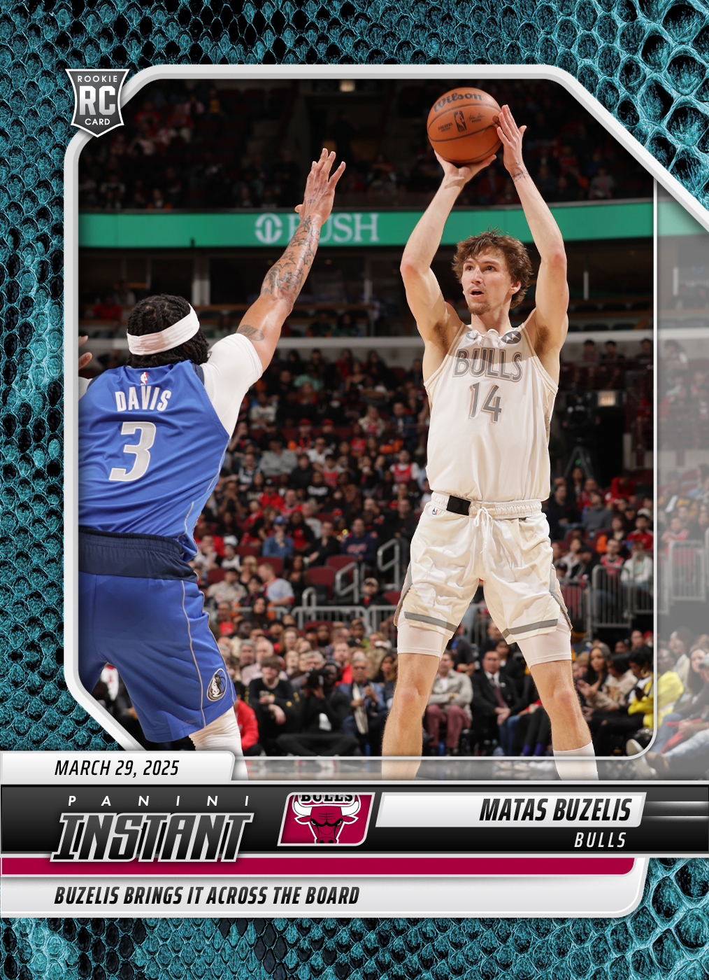 マタス・ブゼリス 2024-25 Panini Prizm Kaleidoscopic Matas