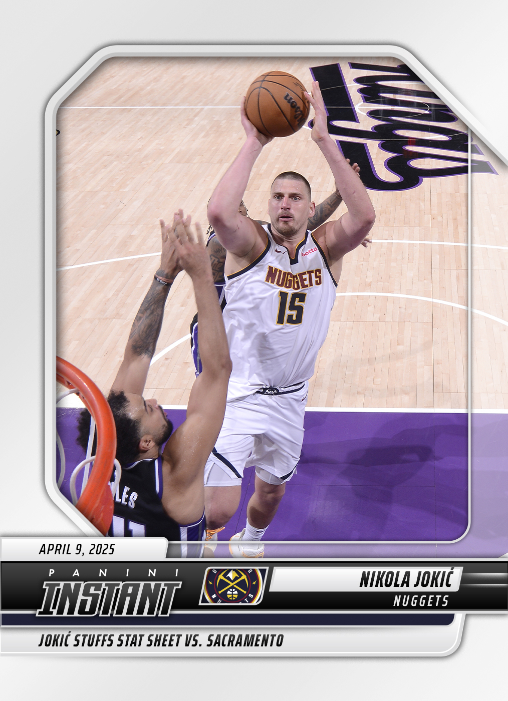 2023-24 Panini NBA Hoops NIKOLA JOKIC Finals MVP #1 🔥Denver