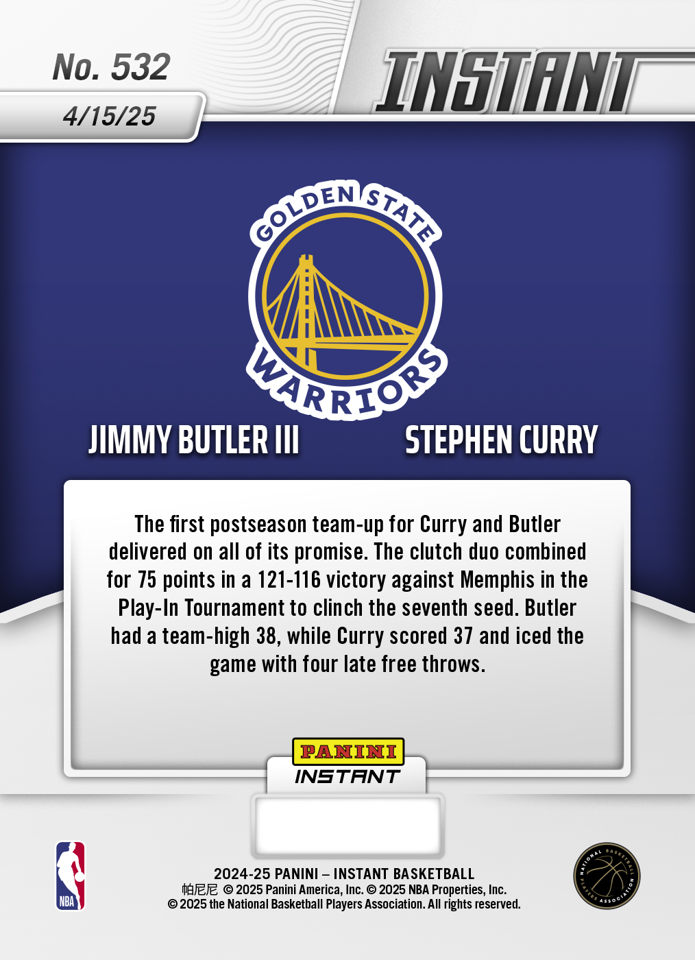 Panini America Collectible Trading Cards & Sports Memorabilia