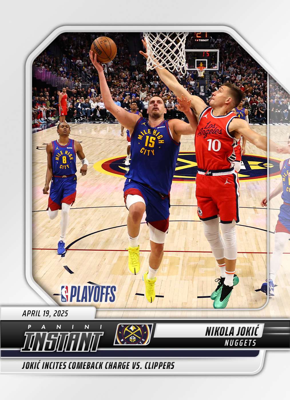 Nikola Jokic - 2024-25 Panini Instant NBA #535 - Base Card