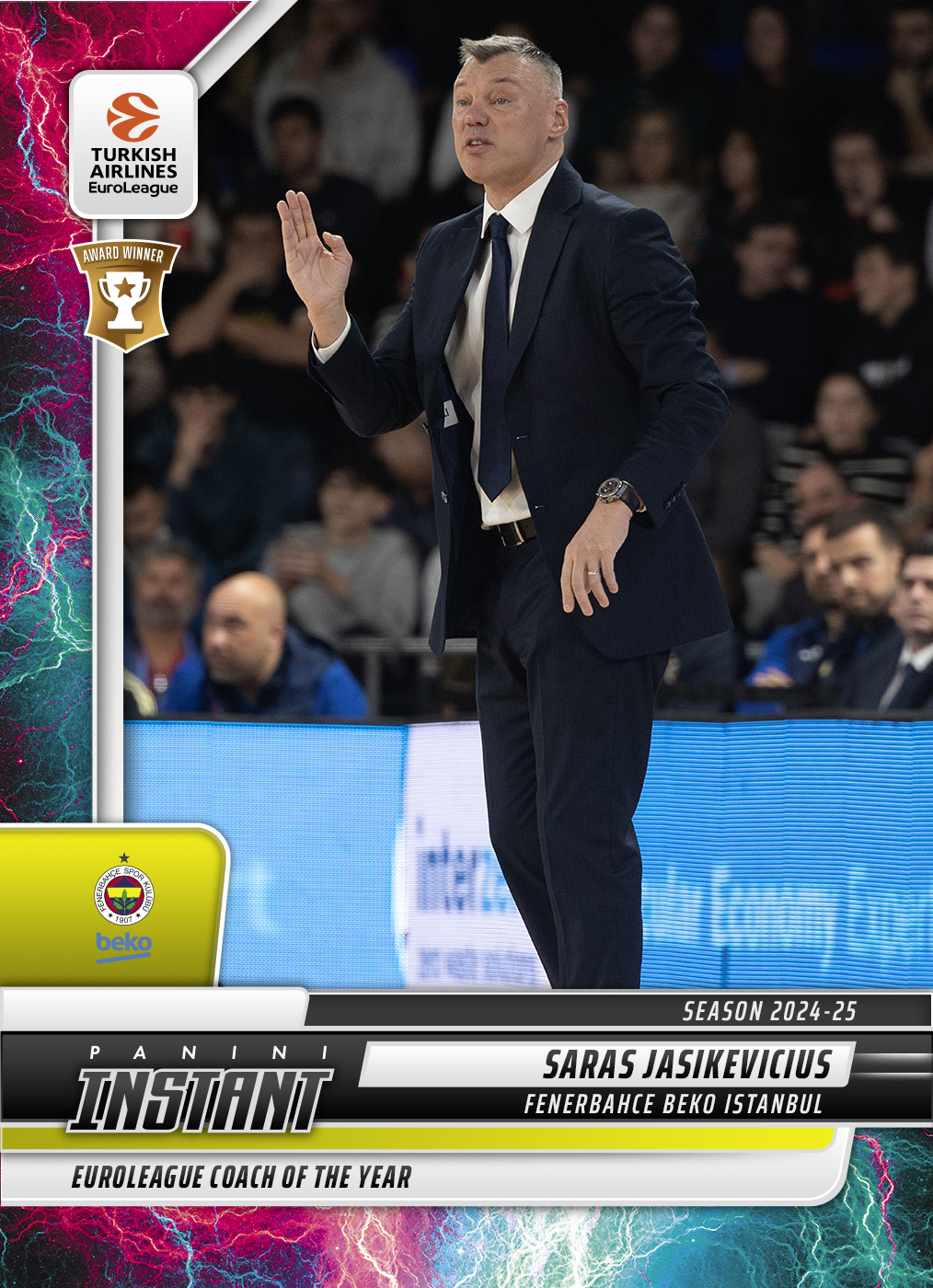 Detailed Image of Saras Jasikevicius -
