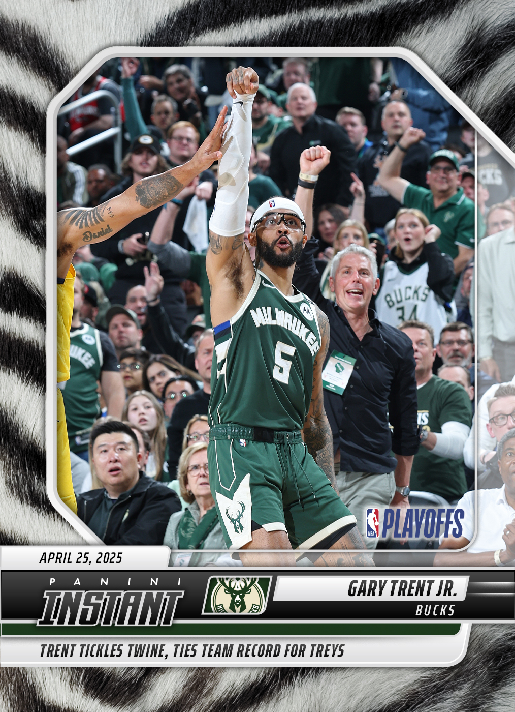 Gary Trent Jr. - 2024-25 Panini Instant NBA #551 - White