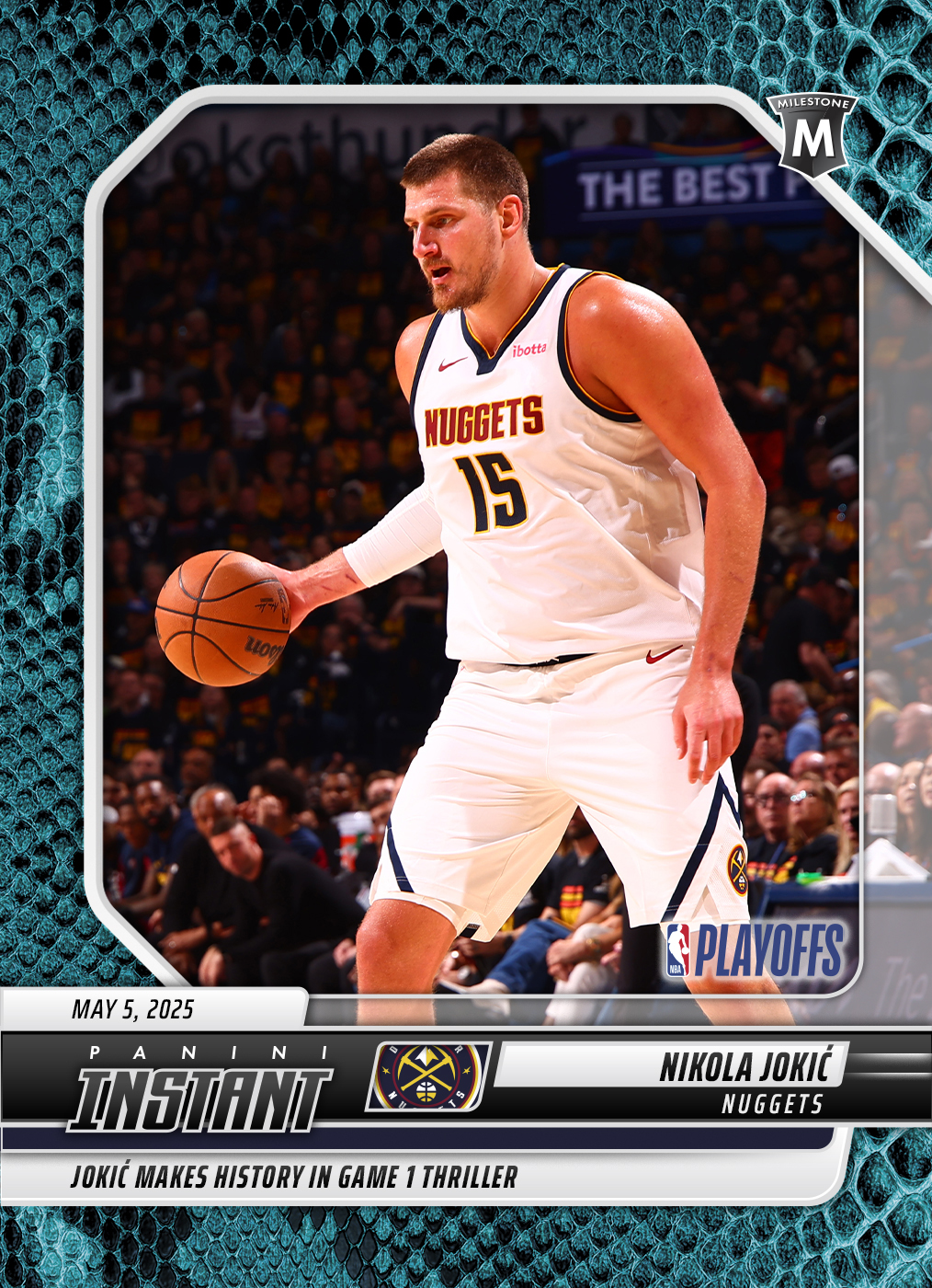 NBA Nikola Jokic Crown99 ヨキッチ Panini MVP - メルカリ