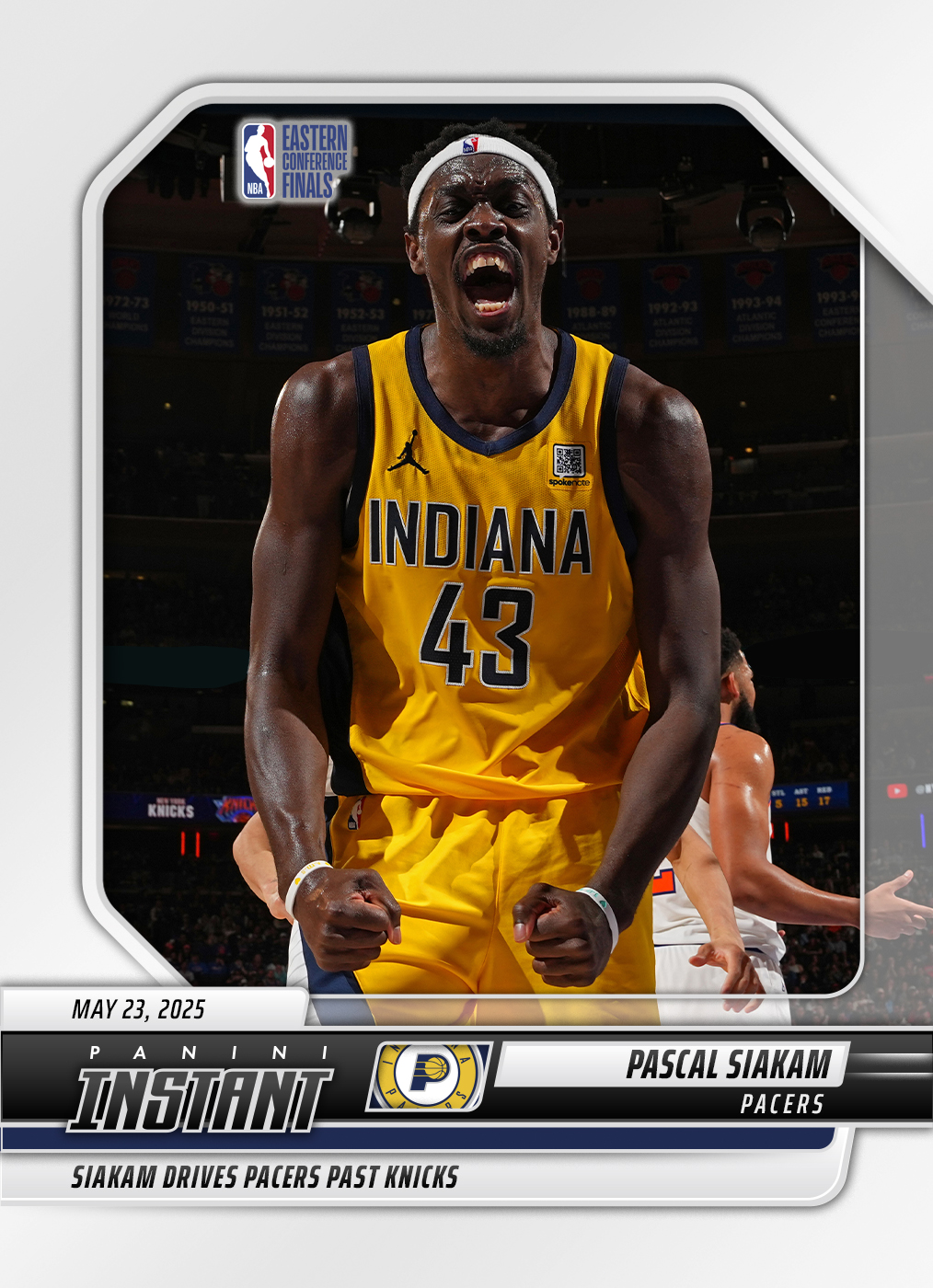 Pascal Siakam - 2024-25 Panini Instant NBA #607 - Base Card