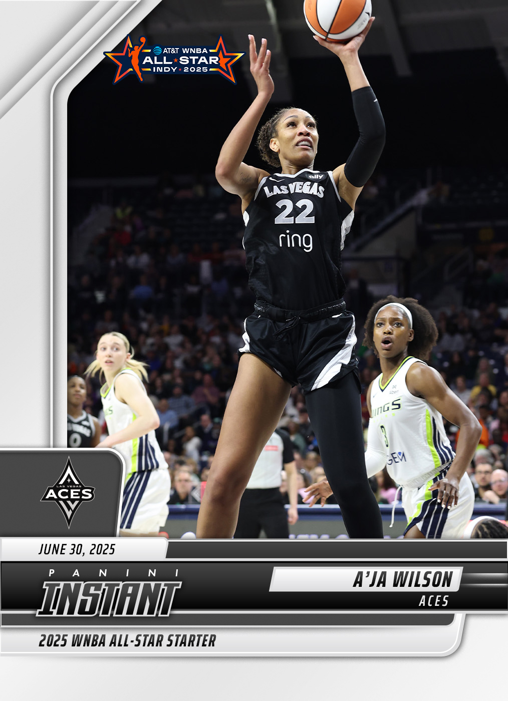 Product image for -A'ja Wilson - 2025 Panini