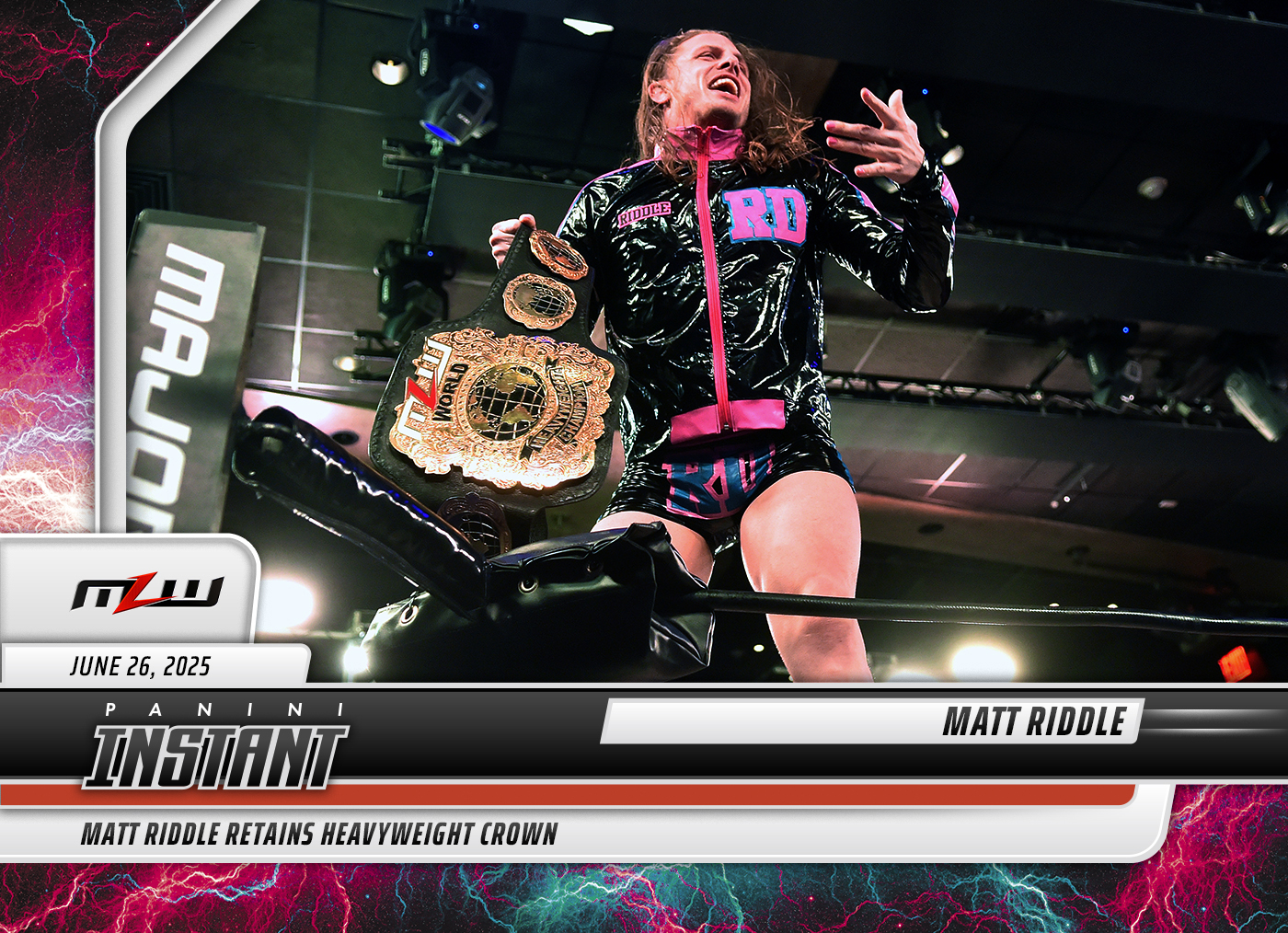 Product image for -Matt Riddle - 2025 Panini