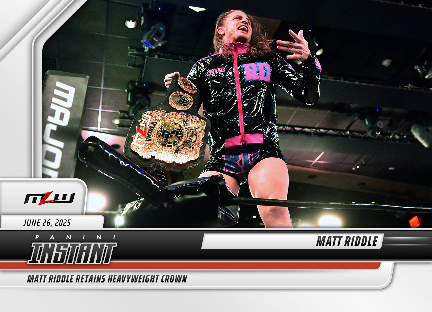 Product image for -Matt Riddle - 2025 Panini
