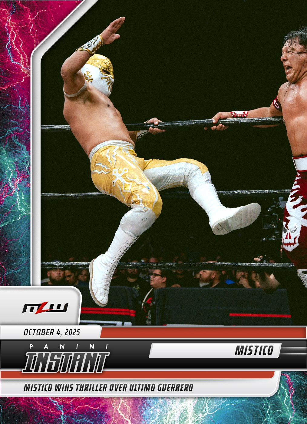 Product image 1 for - Mistico - 2025 Panini Instant MLW #28 - Lightning /5